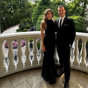 STAUD Black Maxi Dress